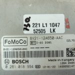 Ford Fiesta VI CB1 1,6TDCi 95 Ps 70kW Motora vadības bloks BV2112A650AAC