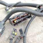Fiat Panda 1.4i 169 motora nodalījuma elektroinstalācijas instalācijas drošinātāju kaste 51794901