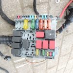 Fiat Panda 1.4i 169 motora nodalījuma elektroinstalācijas instalācijas drošinātāju kaste 51794901