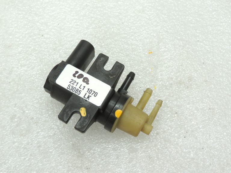 VW Tiguan 5N 08-11 2.0TDI spiediena devējs elektromagnētiskais vārsts 1K0906627A