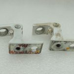 VW Tiguan 5N Durvju eņģes pāris labās B4 / B9A CANDY WHITE 5N0831402