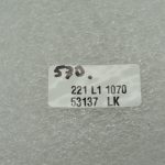 VW Tiguan 5N Durvju eņģes pāris labās B4 / B9A CANDY WHITE 5N0831402