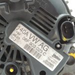 VW Tiguan 5N 2.0TDI 140A ģeneratora ģenerators 06F903023C
