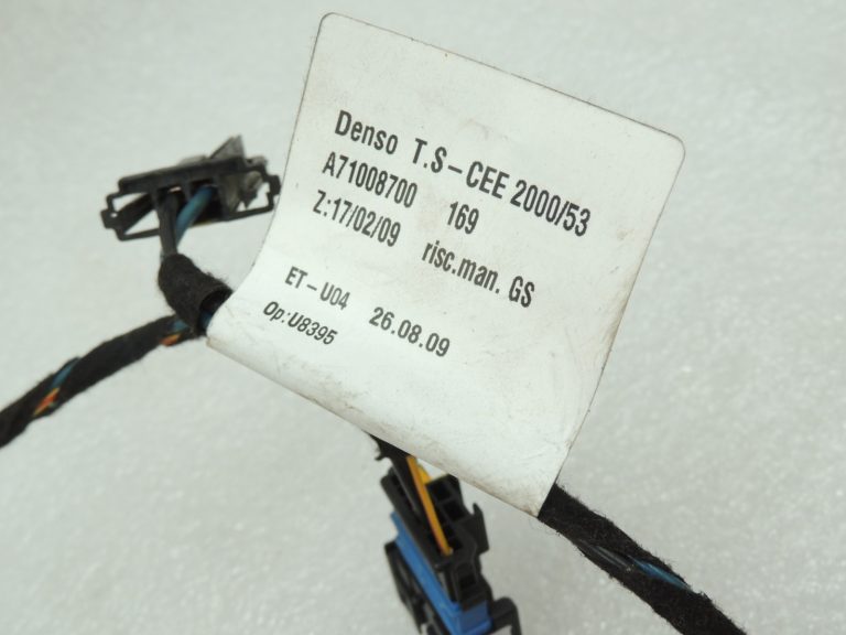 Fiat Panda 169 Sildītāja elektroinstalācija Sildītāja elektroinstalācijas instalācija 77365523