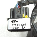 Mitsubishi Lancer VIII CX CY CY priekšējo halogēna lukturu vadu instalācija