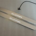 Seat Cupra Leon KL8 Apgaismotas durvju sliekšņu apdares komplekts CUPRA 5FA947417E