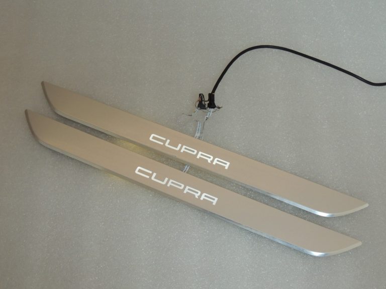 Seat Cupra Leon KL8 Apgaismotas durvju sliekšņu apdares komplekts CUPRA 5FA947417E