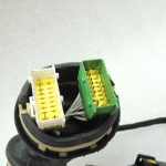 Citroen C3 II SC A51 Priekšējo kreiso durvju vadu instalācija vadītāja pusē 9674236280