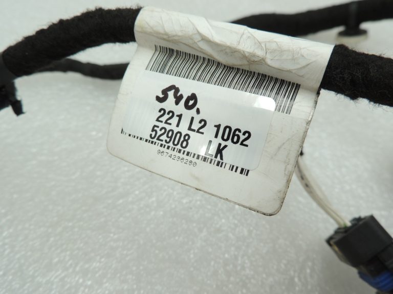 Citroen C3 II SC A51 Priekšējo kreiso durvju vadu instalācija vadītāja pusē 9674236280