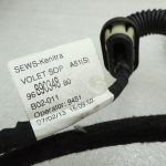 Citroen C3 II SC A51 aizmugurējo durvju elektroinstalācijas siksna bagāžnieka vākam 9689034880
