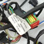 Citroen C3 II SC A51 1.2i Vti motora nodalījuma elektroinstalācijas instalācija ABS savienotājs ECU 96AP252480