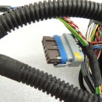 Citroen C3 II SC A51 1.2i Vti motora nodalījuma elektroinstalācijas instalācija ABS savienotājs ECU 96AP252480