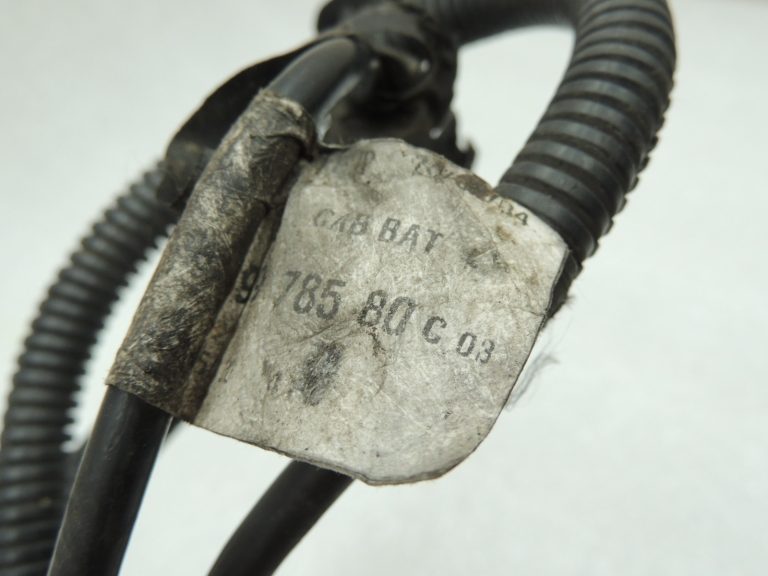 Citroen C3 I 1.4i akumulatora pozitīvā termināla vadu instalācija 9639978580