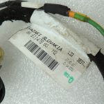 Peugeot 207 aizmugurējo durvju instalācijas siksna bagāžnieka vāks 9661147880