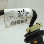 Peugeot 207 aizmugurējo durvju instalācijas siksna bagāžnieka vāks 9661147880