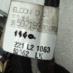 Peugeot 307 1.6i 16V benzīns NFU TU5JP4 Dzinēja elektroinstalācija 9650719980
