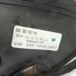 VW Tiguan 5N Ārējais spogulis kreisais DECKABLE B9A / LB9A 5N1857501AH