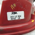 Hyundai Santa FE II 05-09 Aizmugurējais lukturis iekšpusē labajā aizmugurējā lukturī 924602B000