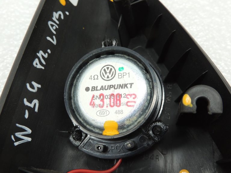 VW Tiguan 5N Tweeter durvju skaļrunis priekšējais labais 5N0837974G