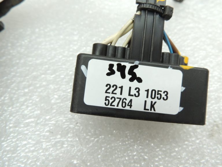 VW Tiguan 5N Durvju elektroinstalācijas instalācija aizmugurējā labajā pusē 5N0971693A Mazā gumija DEFEKTĪVA!!!