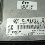 VW Tiguan 5N 08-11 2.0TDI CBAB 103kW Dzinēja vadības bloks 03L906022GT Motora vadības bloks