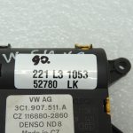VW Tiguan 5N sildītāja pults temperatūras kontrole kreisā V158 3C1907511A