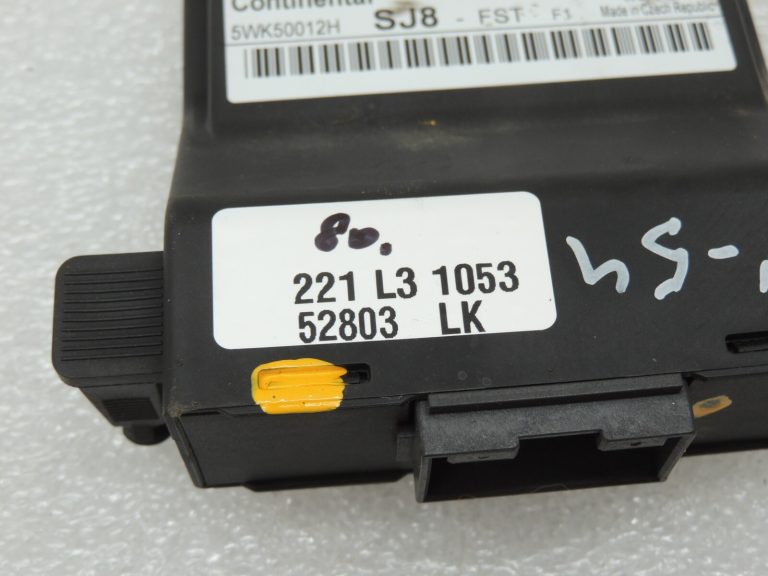 VW Tiguan 5N vadības bloks vārtejas diagnostikas interfeiss 1K0907530T