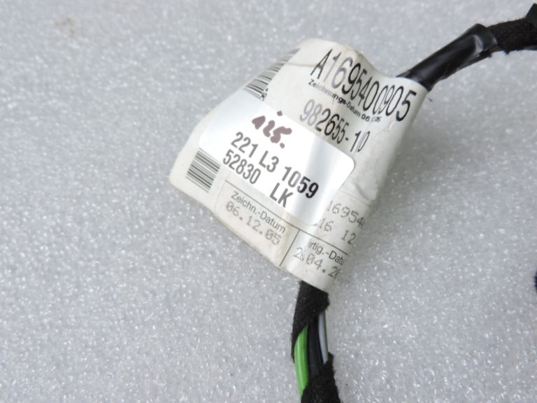 Mercedes A-klases W169 W245 durvju vadu instalācija priekšējā kreisā A1695400905