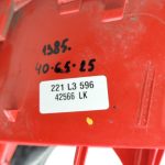 Peugeot 508 I Notchback LED aizmugurējais lukturis kreisajā pusē 9686293780 Aizmugurējais lukturis 6350LLL