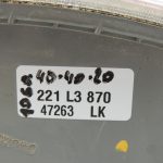 Opel Vectra C sedans aizmugurējais kreisais aizmugurējais lukturis 93174903
