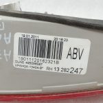 Opel Astra J Sports tourer Autofurgons Aizmugurējais iekšējais aizmugurējais lukturis pa labi 13282247