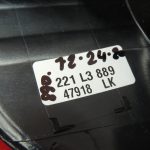 Opel Corsa C Hečbeks Aizmugurējais lukturis aizmugurējais kreisais 9196363 Aizmugurējais lukturis aizmugurējais kreisais