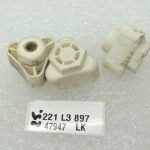 Opel Vauhall Astra H Zafira B 3x aizmugurējo gaismu uzgriežņu komplekts 24424603 13240017 1222921