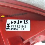 Citroen C3 XTR aizmugurējais labais aizmugurējais lukturis 6351Q3