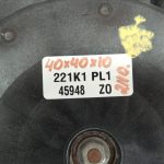 Renault Captur I J87 Elektrisks ventilatora radiators 214816703R