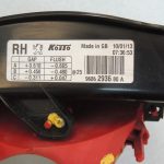 Peugeot 508 salona aizmugurējais lukturis aizmugurējais lukturis 9686293680A 6351LL