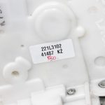 OEM Mazda CX-5 KE Aizmugurējā labās puses durvju slēdzene KD53-72-310, KD5372310