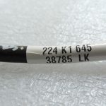Toyota Yaris IV XP210 HEV Autostāvbremžu elektroinstalācijas siksna kreisā 890C0-K0020