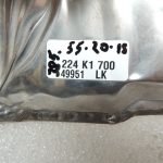 Chrysler Grand Voyager V 2.8CRDi izplūdes kolektora siltuma vairogs 68027597AA