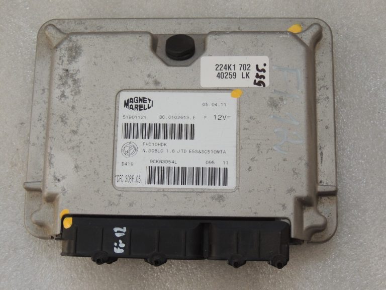 Fiat Doblo 263 1.6D Transmisijas vadības bloks 51901121 Ātrumkārbas vadības bloks Dualogic