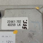Fiat Doblo 263 1.6D Transmisijas vadības bloks 51901121 Ātrumkārbas vadības bloks Dualogic