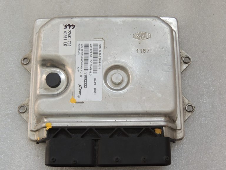 Fiat Doblo II 263 1.3CDTi 66KW 90HP Motora vadības bloks ECU 51892332