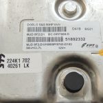 Fiat Doblo II 263 1.3CDTi 66KW 90HP Motora vadības bloks ECU 51892332