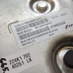 Fiat Doblo II 263 1.3CDTi 66KW 90HP Motora vadības bloks ECU 51892332