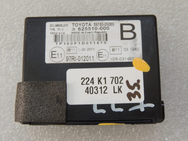 Toyota Avensis T27 ECU imobilaizers 89780-05080 Vadības bloks