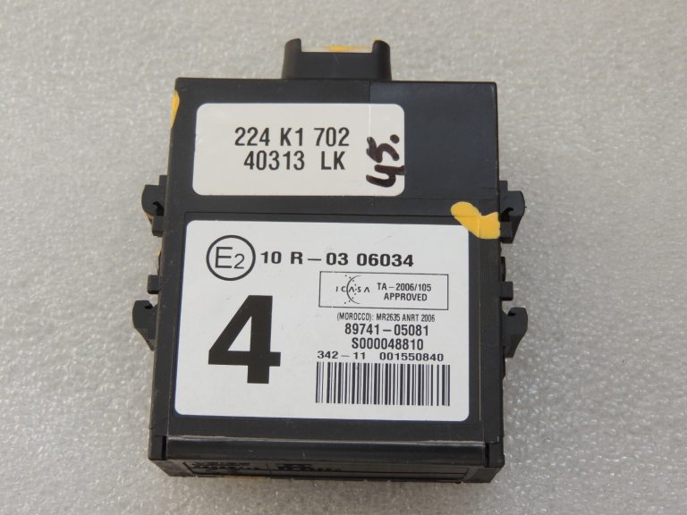 Toyota Avensis T27 Bezatslēgas durvju vadības bloks 89741-05081 Bezatslēgas durvju vadības bloks