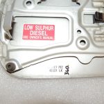 Toyota Avensis T27 Kombi degvielas uzpildes vāks 7735005040 Krāsa 1F7 Silver