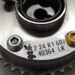 Toyota Yaris P13 1.5 16V 2NRFKE 82kw AUS Sadales vārpstas fāze 13070-0Y040 Nr.2