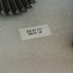Opel Insignia A 4×4 aizmugurējā diferenciāļa pārnesumu attiecība 2.77 13307858