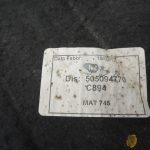 Alfa Romeo Giulietta 940 2.0 JTDM Izplūdes gāzu siltuma vairogs 50557282